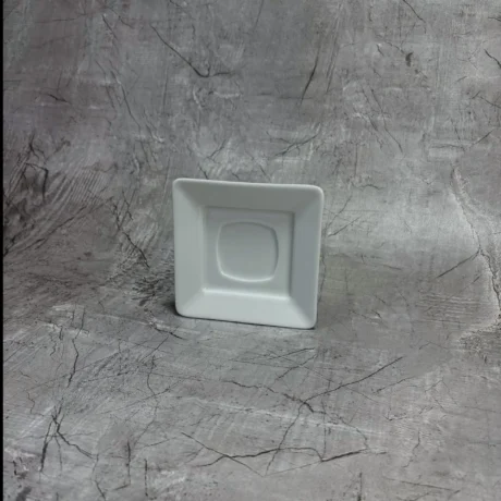 Plato para pocillo Cuadrado de café