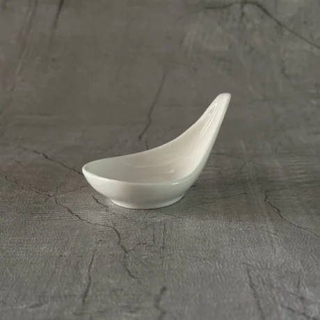 Salsera Cucharita en porcelana