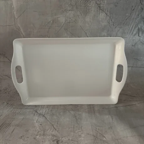 Bandeja Rectangular con agarradera en melamina