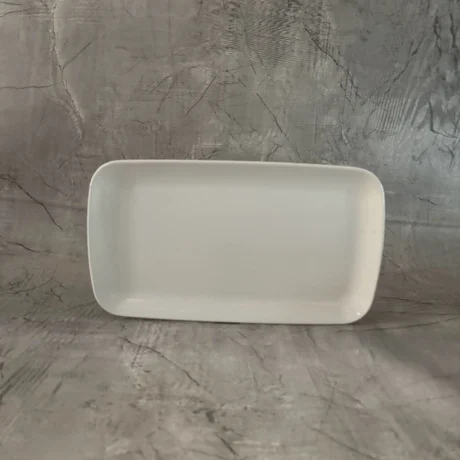 Bandeja Rectangular grande con borde redondo en melamina_