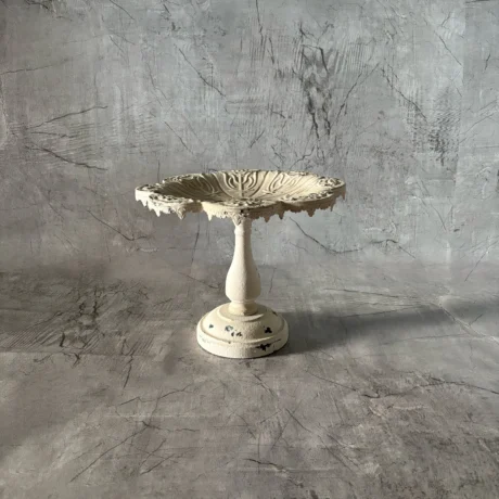 Tortera en Latón blanca