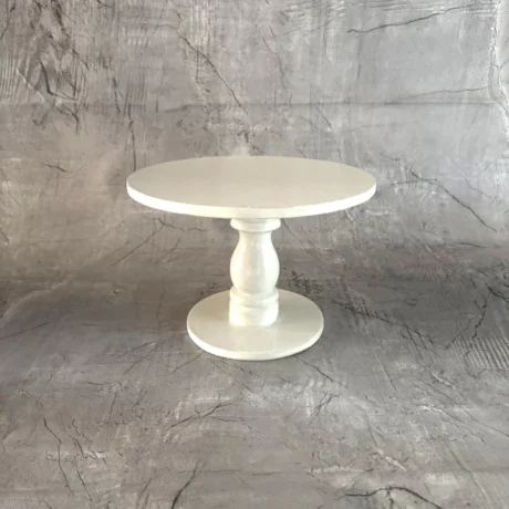 Tortera en madera Blanca pequeña